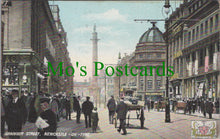 Load image into Gallery viewer, Northumberland Postcard - Grainger Street, Newcastle-On-Tyne SW12488