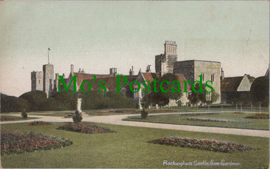 Northamptonshire Postcard - Rockingham Castle From Gardens  SW12503