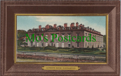 Northamptonshire Postcard - Althorpe House, Northampton   SW12504