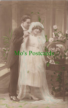 Load image into Gallery viewer, Romance Postcard - Wedding Couple, Bride and Groom SW12520
