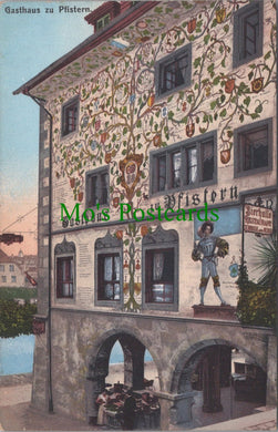 Switzerland Postcard - Gasthaus Zu Pfistern   SW12544