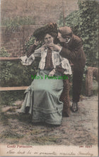 Load image into Gallery viewer, Couples Postcard - Gentle Persuasion   DC982
