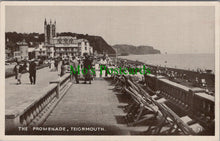 Load image into Gallery viewer, Devon Postcard - Teignmouth, The Promenade  DC942