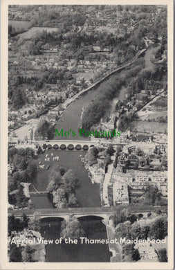 Berkshire Postcard - Aerial View of The Thames at Maidenhead  DC878