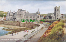 Load image into Gallery viewer, Wales Postcard - Aberystwyth University and Church   DC832
