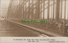 Load image into Gallery viewer, Germany Postcard - Cologne, Watching The Guns Fire From Hohenzollern Bridge SW11232
