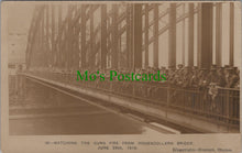 Load image into Gallery viewer, Germany Postcard - Cologne, Watching The Guns Fire From Hohenzollern Bridge SW11235