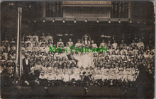 Load image into Gallery viewer, Social History Postcard - Large Group of Adults and Children  SW11247
