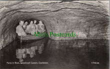 Load image into Gallery viewer, Derbyshire Postcard - Castleton, Party Boat, Speedwell Cavern  SW11289