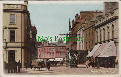 Scotland Postcard - Ayr High Street   SW11296