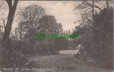 Oxfordshire Postcard - Oxford, St John's College Gardens  SW11653