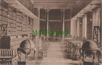 Oxfordshire Postcard - Oxford, Oriel College Library   SW11654