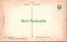 Load image into Gallery viewer, Norfolk Postcard - Cromer, The Caravan Camps, East Runton  SW11542
