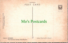 Load image into Gallery viewer, Norfolk Postcard - Cromer, The Caravan Camps, East Runton  SW11542
