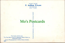 Load image into Gallery viewer, Scotland Postcard - Edinburgh Castle, Black Watch Pipe Band  SW12252