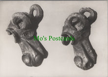 Load image into Gallery viewer, Luton Museum Postcard - Iron Age Ram's-Head Bucket Mounts SW12286