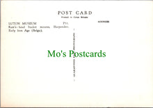 Load image into Gallery viewer, Luton Museum Postcard - Iron Age Ram's-Head Bucket Mounts SW12286