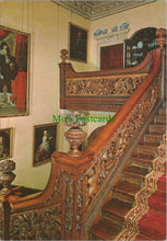 Load image into Gallery viewer, Somerset Postcard - Dunster Castle Main Staircase SW12293
