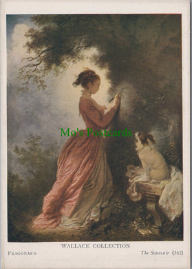 Art Postcard - Fragonard, The Souvenir - Wallace Collection SW12107