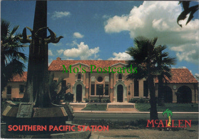America Postcard - Southern Pacific Station, McAllen, Texas SW12135