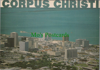 America Postcard - Aerial View of Corpus Christi, Texas SW12136