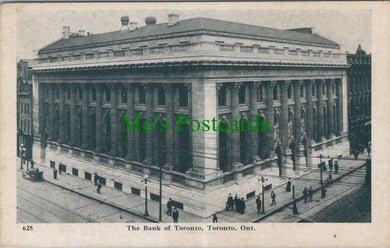 Canada Postcard - The Bank of Toronto, Ontario SW12738