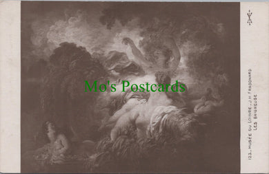Art Postcard - Musee Du Louvre, J.H.Fragonard, Les Baigneuse SW12771