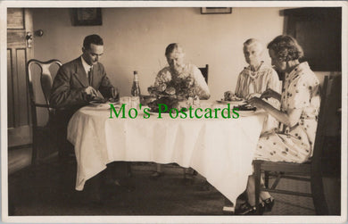 Ancestors Postcard - Family Eating a Meal Together SW12924