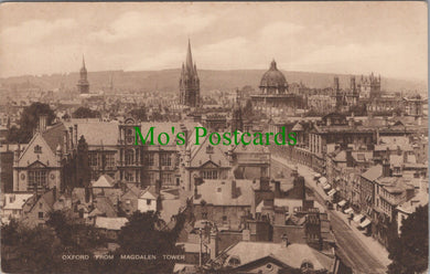 Oxfordshire Postcard - Oxford From Magdalen Tower  SW12941