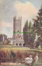 Load image into Gallery viewer, Oxfordshire Postcard - Oxford, Magdalen College From The River SW12950
