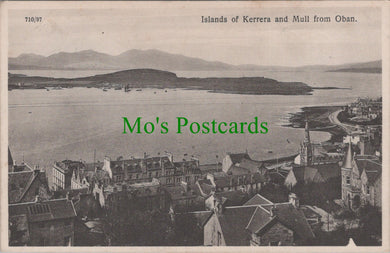 Scotland Postcard - Islands of Kerrera and Mull From Oban SW12963