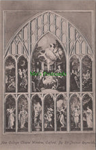 Load image into Gallery viewer, Oxfordshire Postcard - Oxford, New College Chapel Window  SW12980
