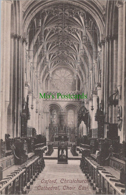 Oxfordshire Postcard - Oxford, Christchurch Cathedral. Choir East  SW12981