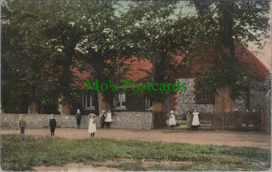 Sussex Postcard - The School, Falmer  SW13036