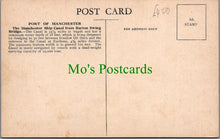 Load image into Gallery viewer, Lancashire Postcard - The Manchester Ship Canal  SW13328