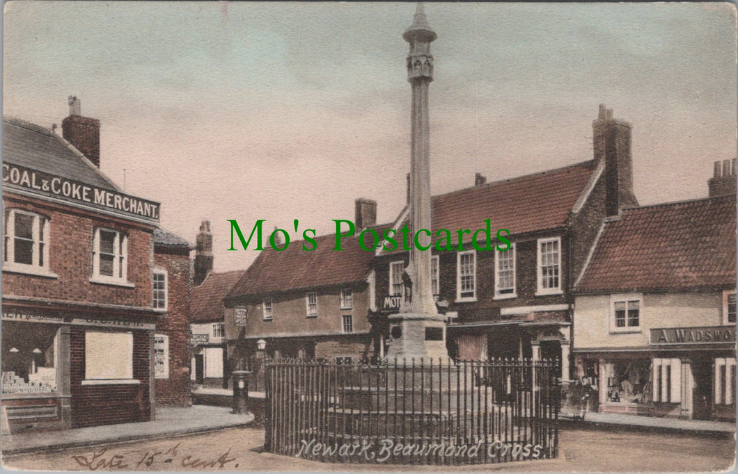 Nottinghamshire Postcard - Newark, Beaumond Cross    SW13342