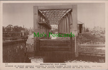 Load image into Gallery viewer, Lancashire Postcard - Manchester Ship Canal, Barton Aqueduct  SW13343
