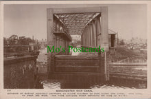 Load image into Gallery viewer, Lancashire Postcard - Manchester Ship Canal, Barton Aqueduct  SW13343