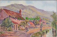 Load image into Gallery viewer, Somerset Postcard - Picturesque Bossington SW13374