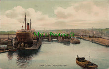 Load image into Gallery viewer, Lancashire Postcard - Manchester Ship Canal   SW13383