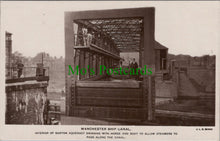 Load image into Gallery viewer, Lancashire Postcard - Manchester Ship Canal, Barton Aqueduct  SW13384