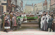 Load image into Gallery viewer, Warwickshire Postcard - Stratford-On-Avon, Annual Mop Fair  SW13390