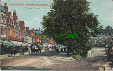 Warwickshire Postcard - Sutton Coldfield, The Parade   SW13467