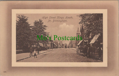 Warwickshire Postcard - High Street, Kings Heath  SW13472