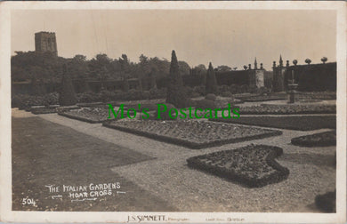 Staffordshire Postcard - Hoar Cross, The Italian Gardens   SW13480