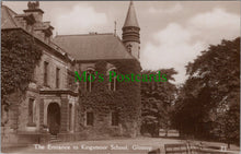 Load image into Gallery viewer, Derbyshire Postcard - Glossop, Kingsmoor School Entrance   SW13485