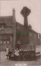 Load image into Gallery viewer, Derbyshire Postcard - Children at Crich Cross   SW13486
