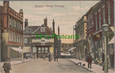 Oxfordshire Postcard - Wantage, Newbury Street    SW13502