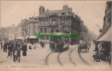 Somerset Postcard - Bath, Kingsmead Square  SW13512