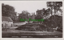 Load image into Gallery viewer, Derbyshire Postcard - Haddon Hall Entrance   SW14073